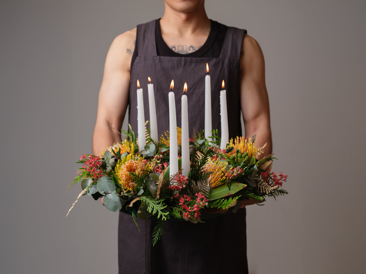 Christmas Centerpiece Wreath