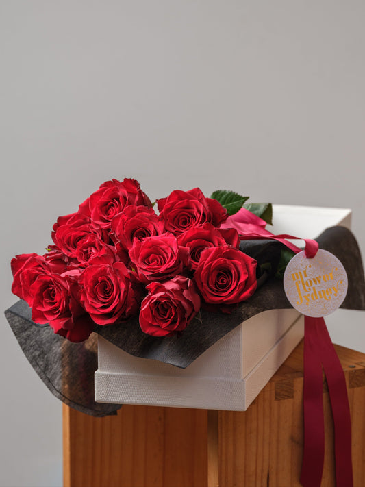 Gift Box Roses