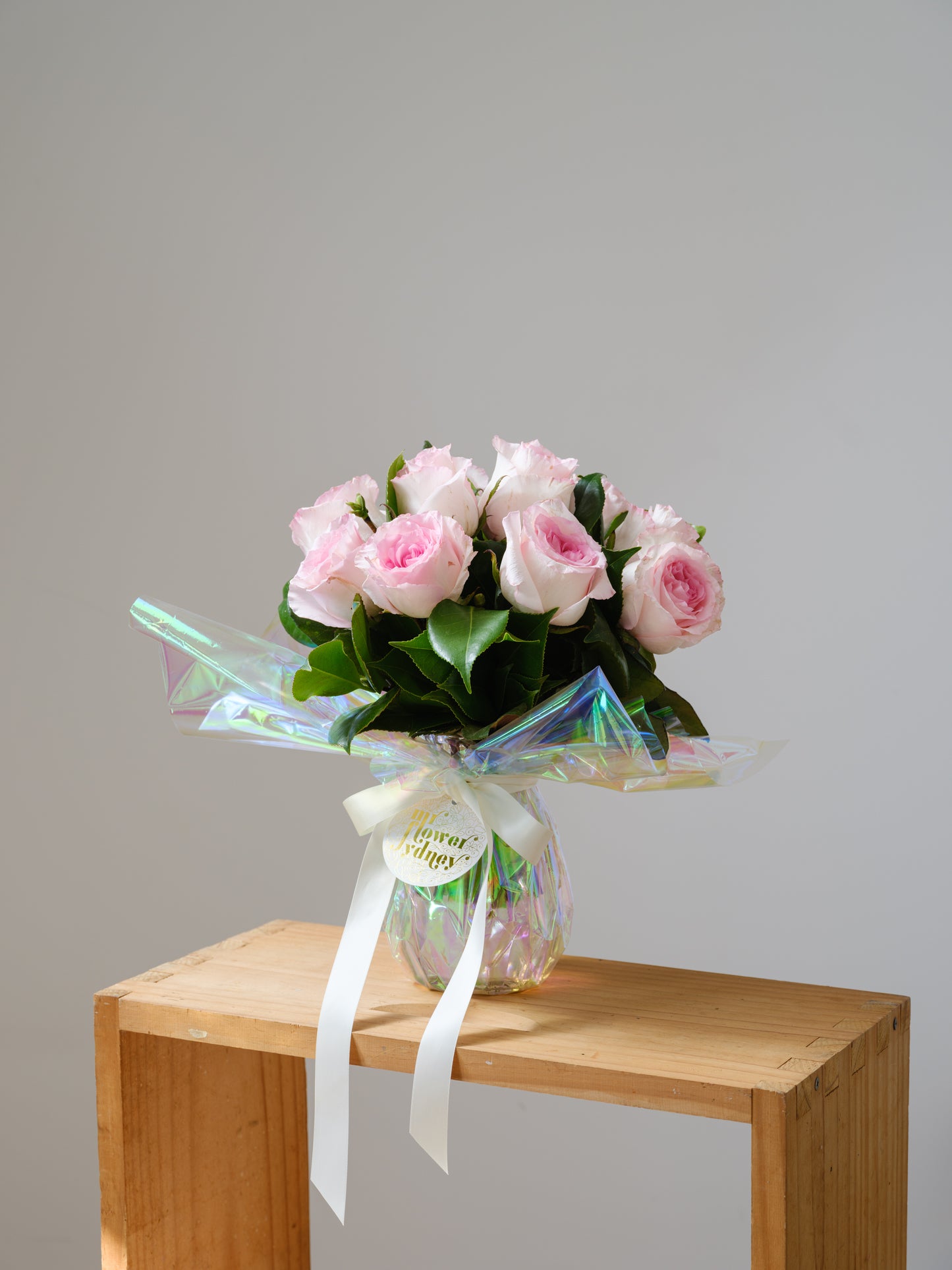 Sweetie Pie Roses In Vase